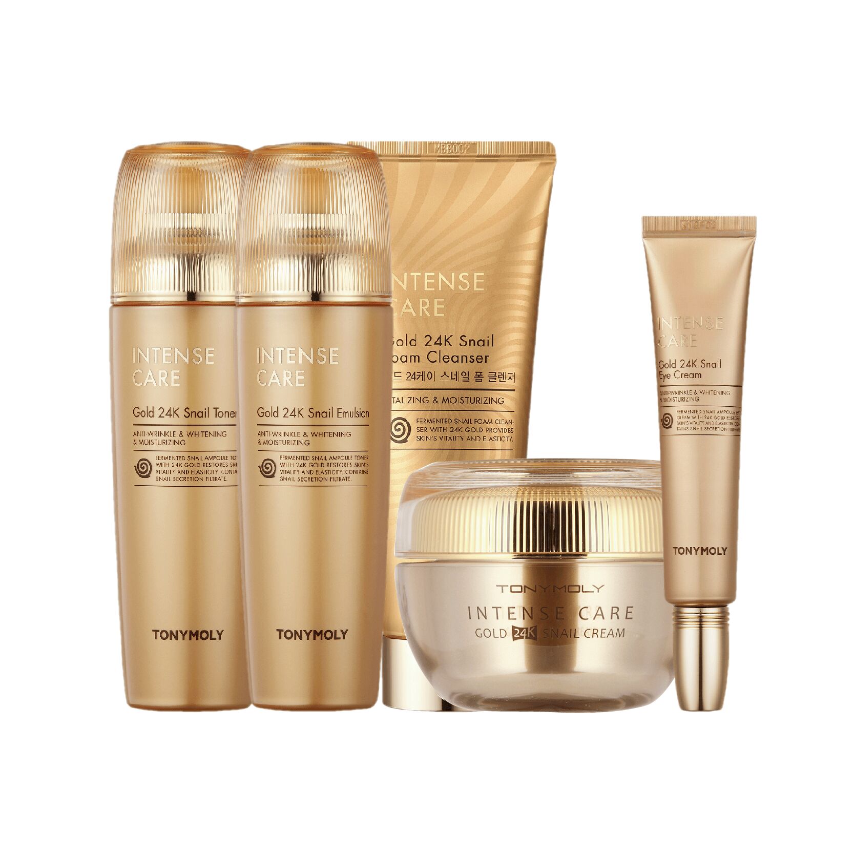 Tonymoly Intense Care Gold 24K Snail Special Set - Weee!
