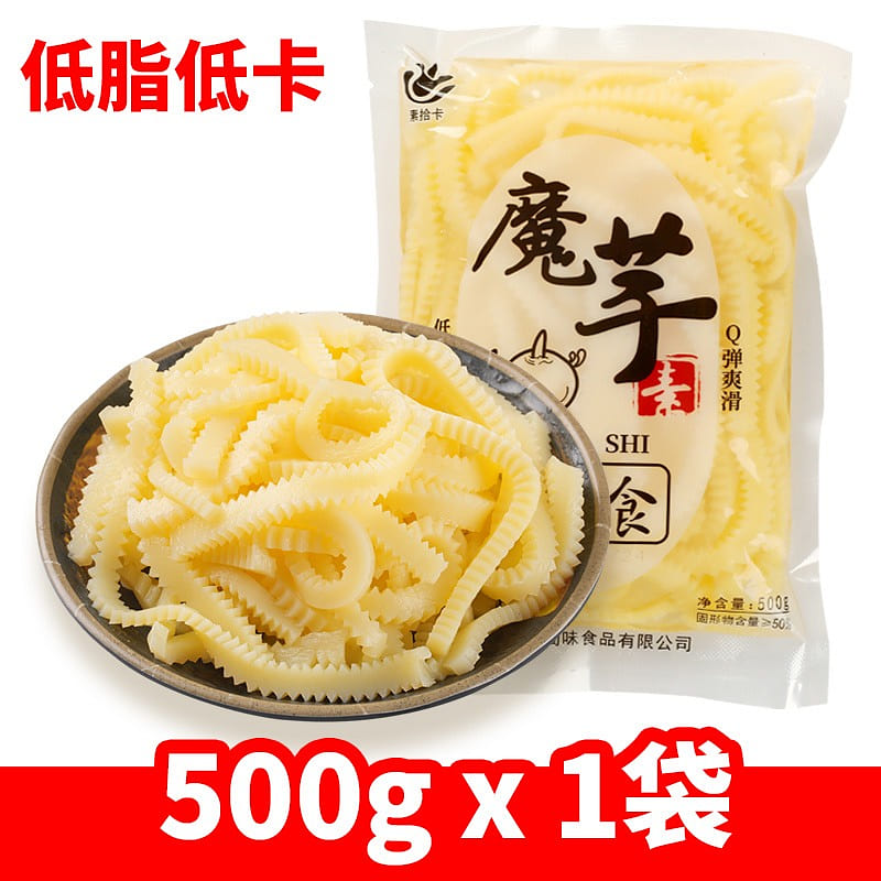 农货夫妻 魔芋素毛肚丝条百叶片凉拌菜速食0脂低卡 500 克