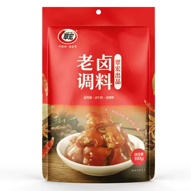 翠宏川卤老卤调味料 190g*1 袋 190 克