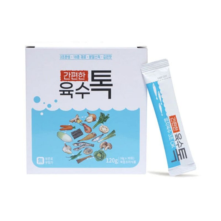 산마을 간편한 육수톡 (4g x 30포) 4 그램