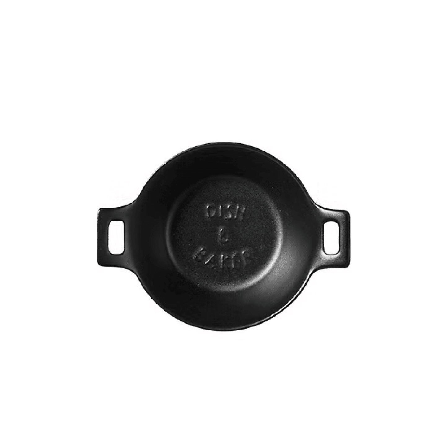 Meister Hand Dish & Baker Handle Plate – Black/Small 1 each