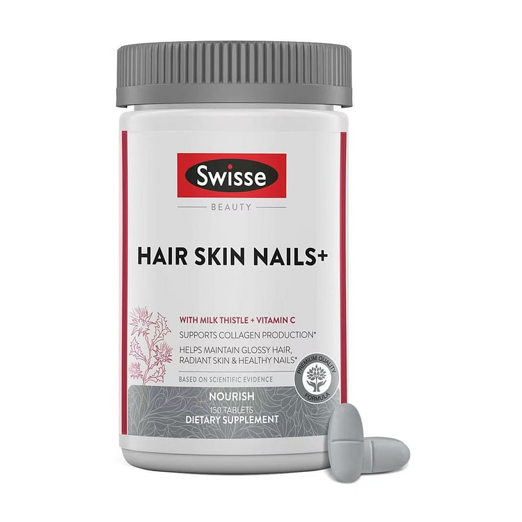 斯维诗 Swisse 生物素养发护肤亮甲 150片 1 瓶