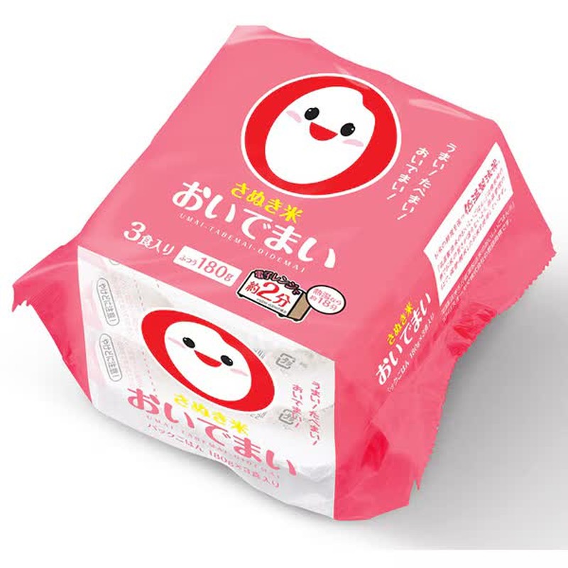 香川縣出米袋裝大米 180g*3P 1 份