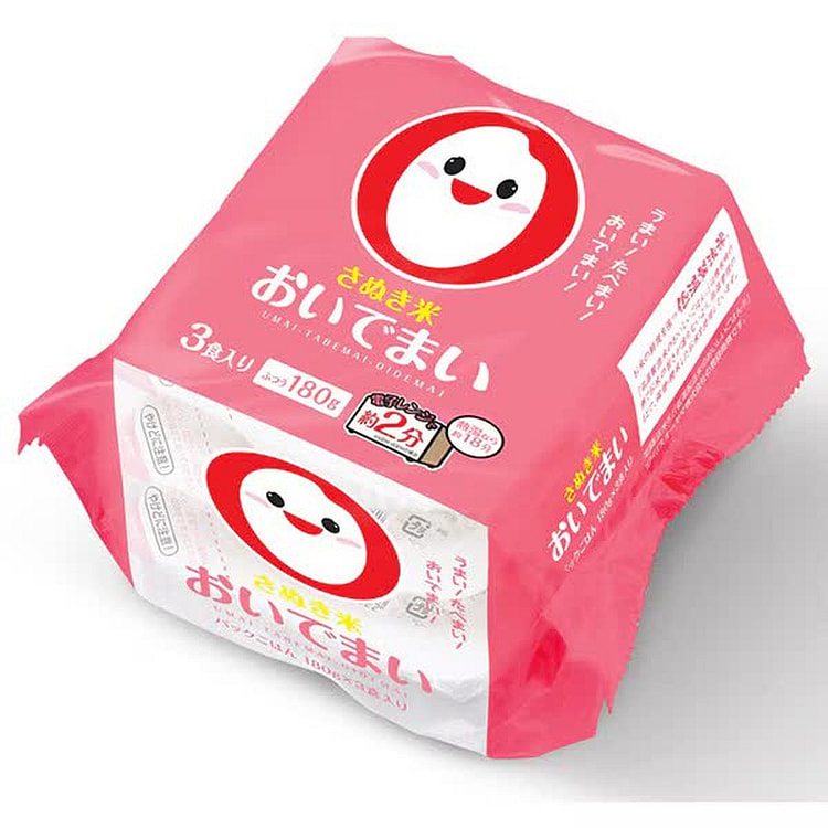 香川县出米袋装大米 180g*3P