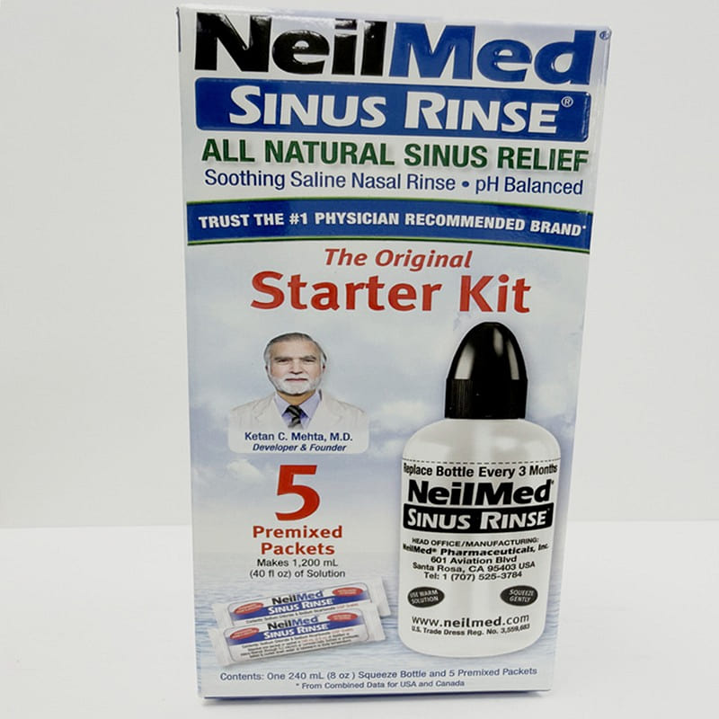 NeilMed Sinus Rinse OTC Nasal Irrigation Kit 1 each