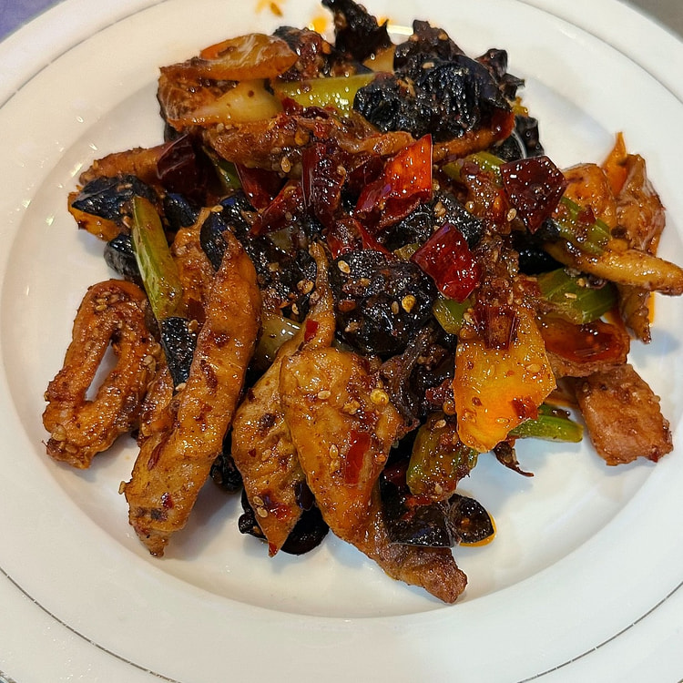 干锅肥肠 300g