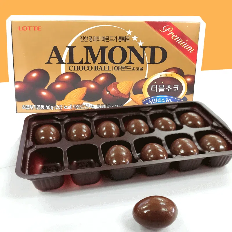 Lotte Peanut Butter Chocolate Bean 46g 46 g
