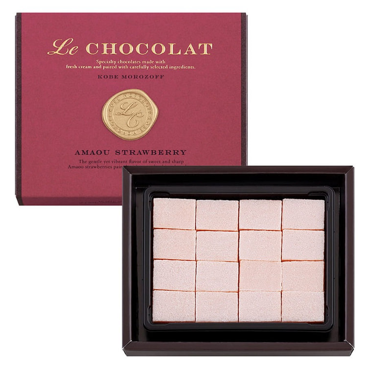 Morozoff Fresh Chocolate Strawberry Flavor16pcs/