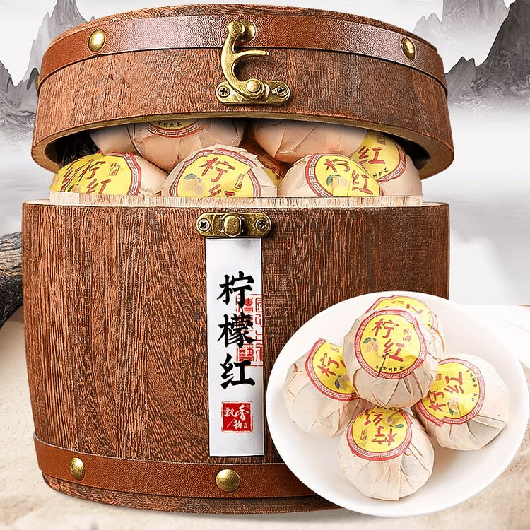 中闽峰州 柠檬红茶 小柠红球水果茶