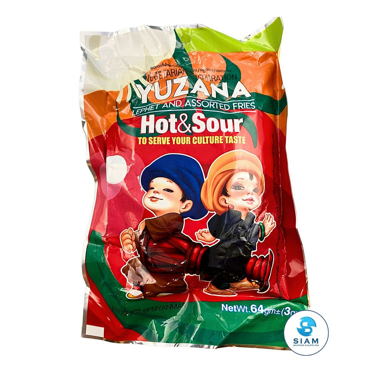 缅甸Yuzana茶叶沙拉套装（酸辣）