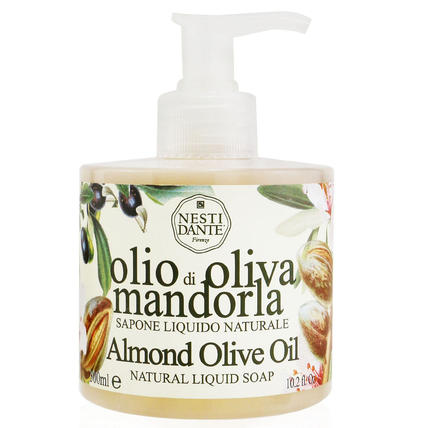 Nesti Dante Natural Soap – Almond Olive Oil 300 ml