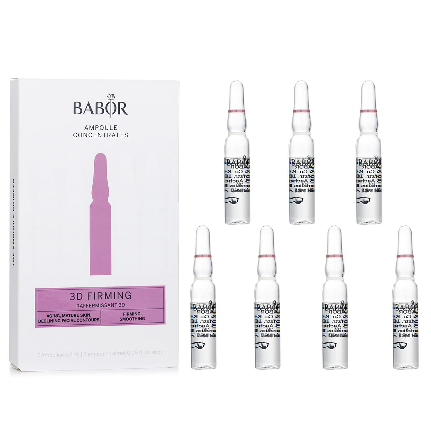 Babor Ampoule Concentrates – 3D Firming (For Aging, Mature Skin) 7x2ml/0.06oz 7 ml