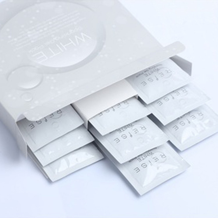 ライゼ　ホワイト　スパークリングジェルパック10g/枚×９