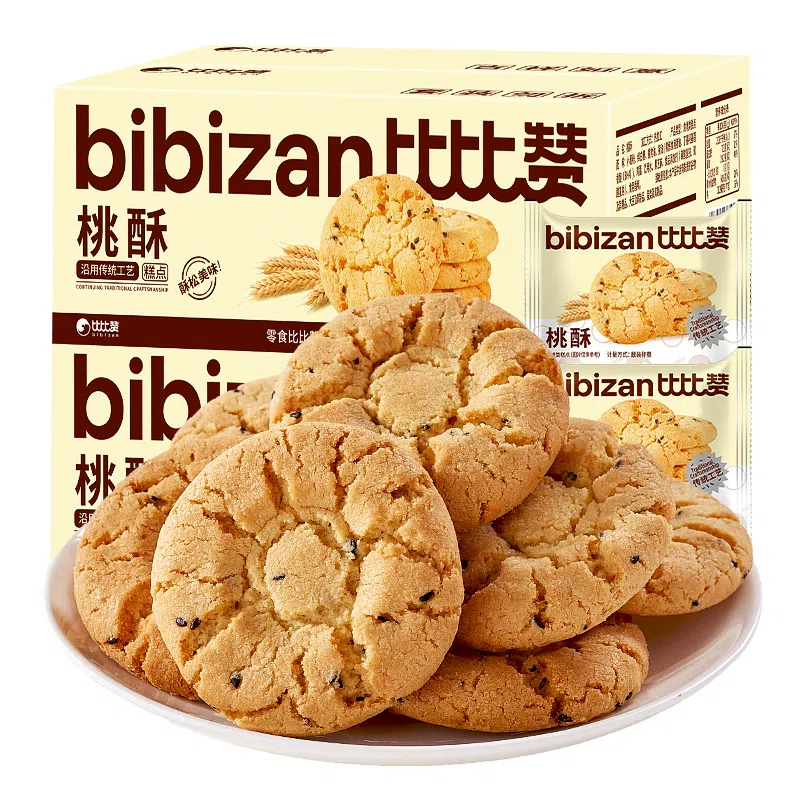 Bibi Zan Peach Crisp Cookies 400g 400 g