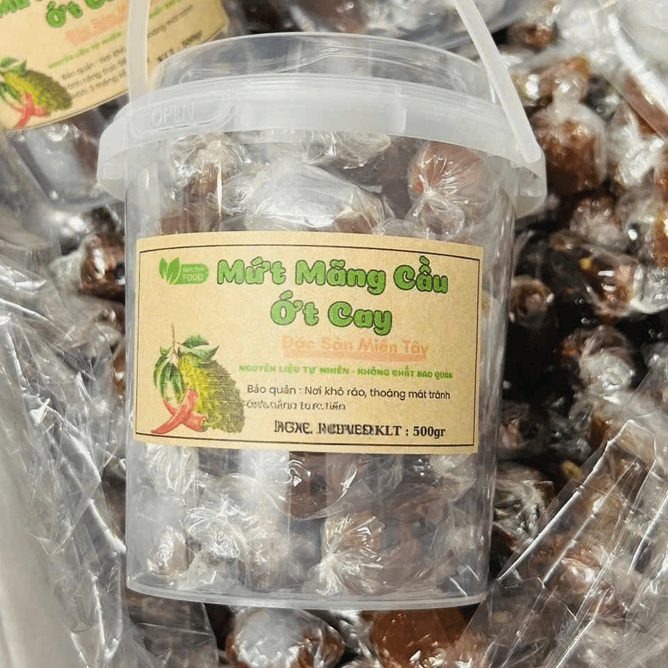 Special Salted Chili Dried Soursop Candy 500 グラム