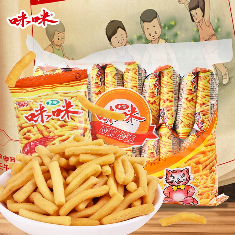 Mimi Shrimp Shrimp flavor (18g*1 bag) Children's snack gift pack independen