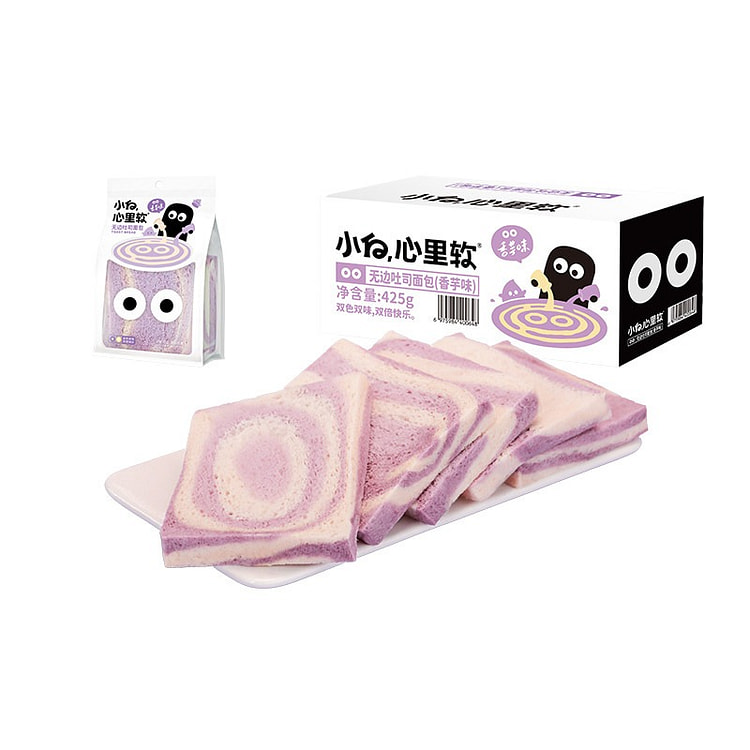 Little White's Soft Taro Toast 425 g