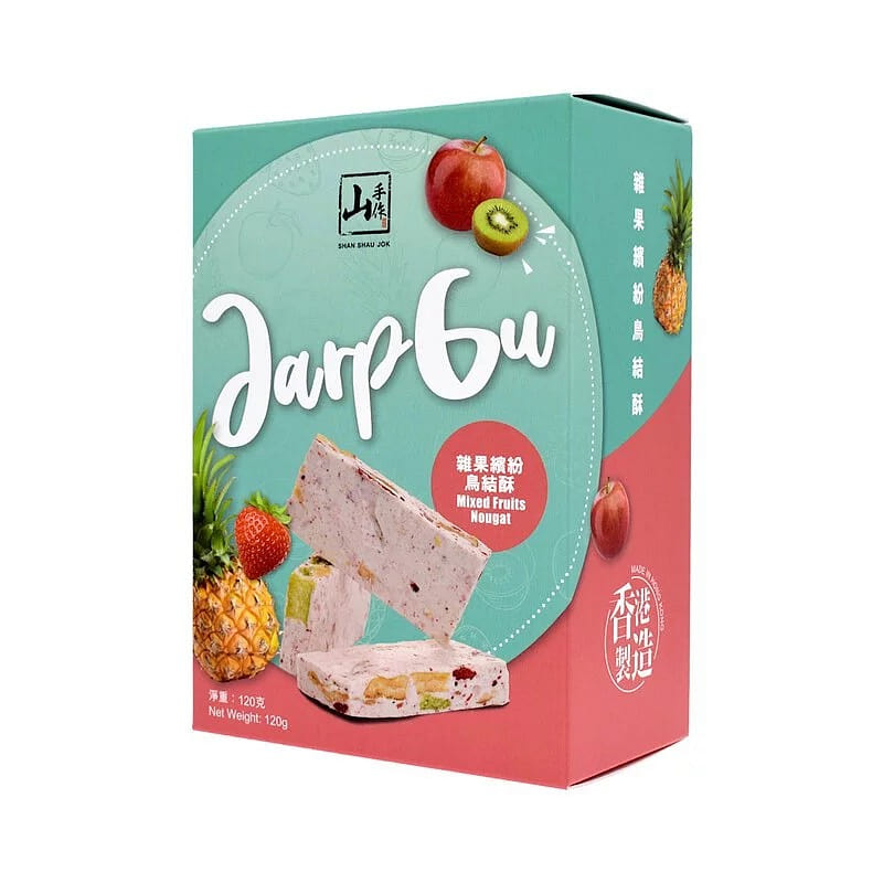 ShanShauJok Mixed Fruit Nougat 120 g