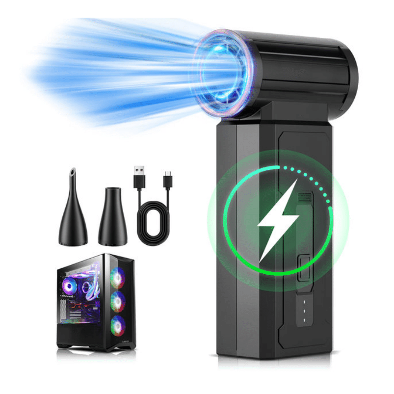 Compressed Air Duster, 4 Speeds Cordless Electric Air Duster 230 g