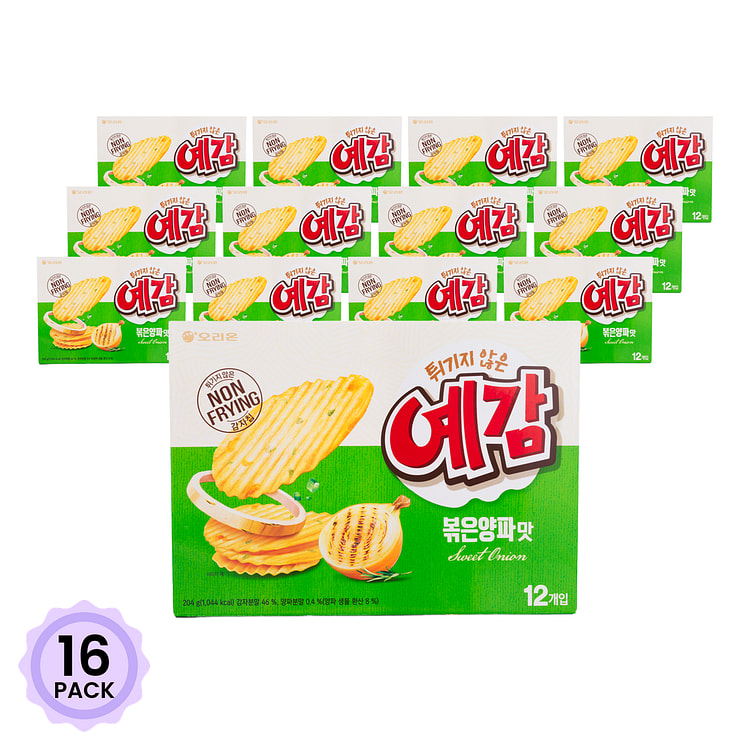 Orion 香脆洋葱饼干 12块 204 克*16 包