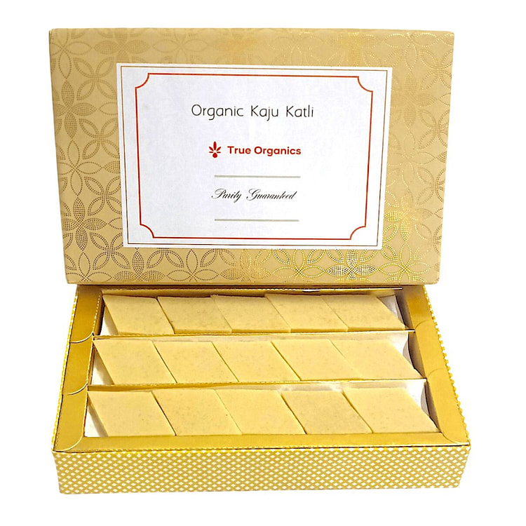 Organic Kaju Katli (Cashew Fudge) 370grams