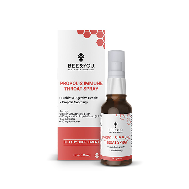 Propolis Probiotic Throat Spray - Immune Support, 30 ml