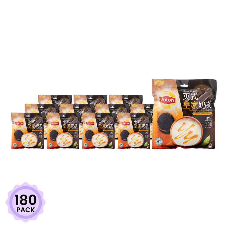 立顿 绝品醇 英式皇家奶茶 0.61 盎司*180 包