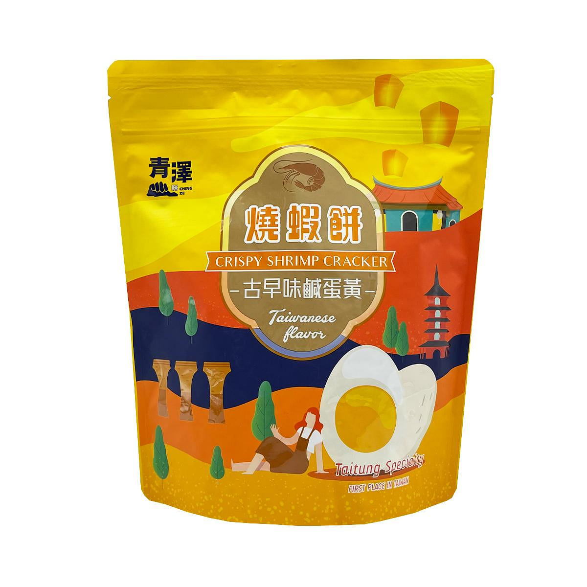 CHING TSE Crispy Shrimp Cracker (Flavor-Salted) 100 g