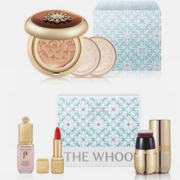 The Whoo Cheongidan Makeup Cushion No.21 Set