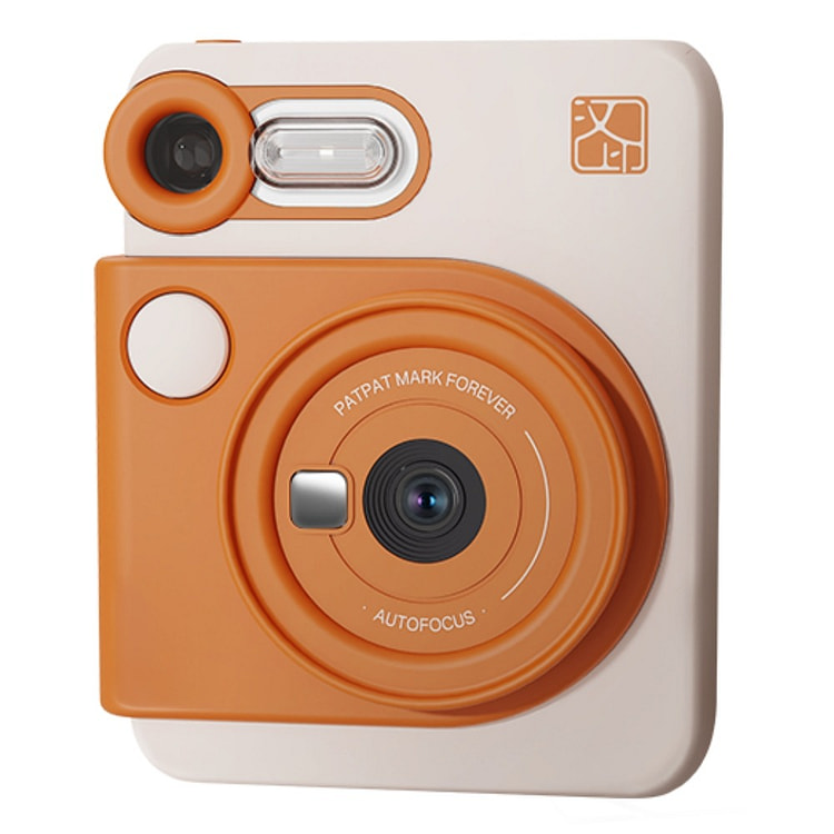 Hanin Instant Camera Orange 1 count