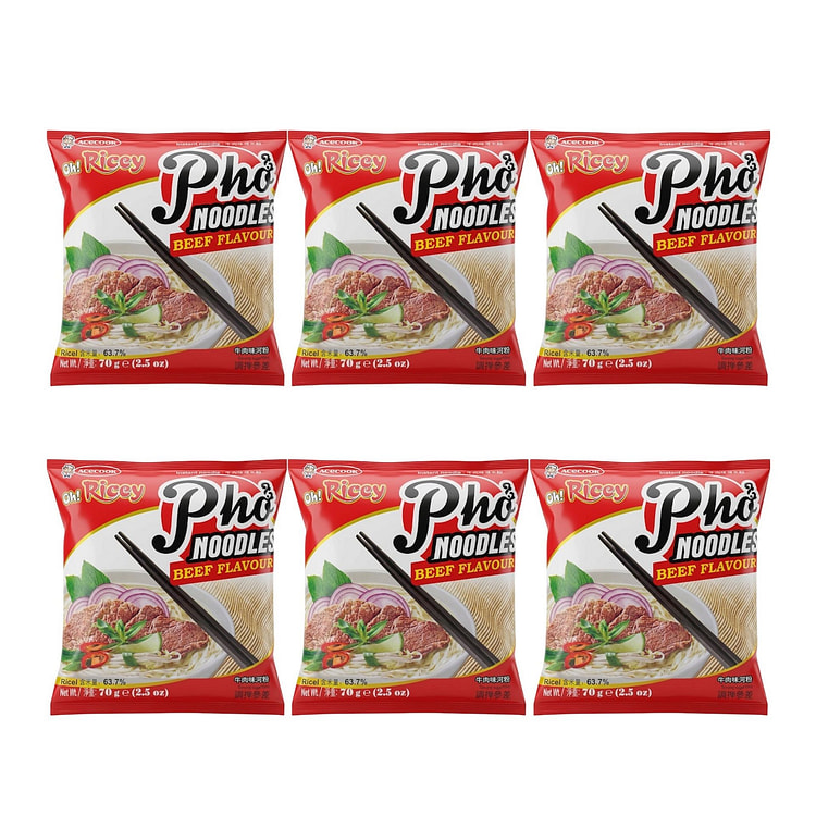 [Oh! Ricey] Pho Noodles Beef Flavour Pho Bo COMBO