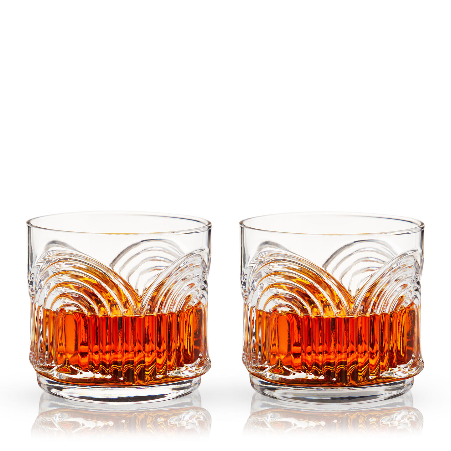 Beau Lowball Tumblers, Set of 2 by Viski 1 each