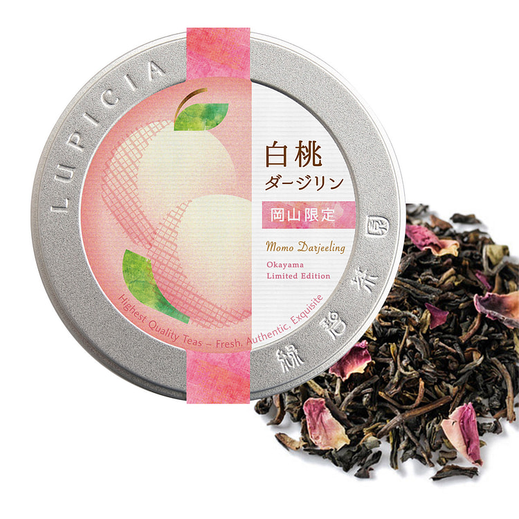 Lupicia White Peach Darjeeling Black Tea 50g 1 can