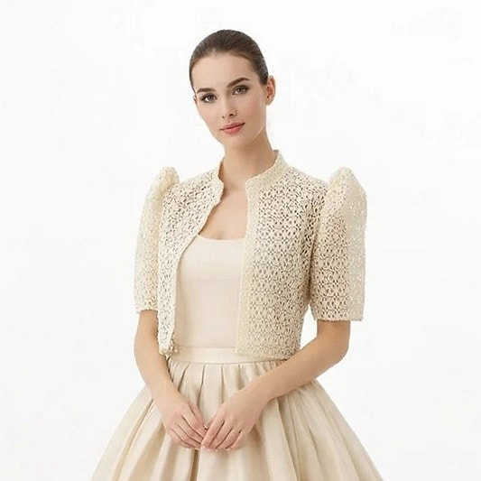 Mayumi - Women's Filipiniana Bolero- XL 1 each