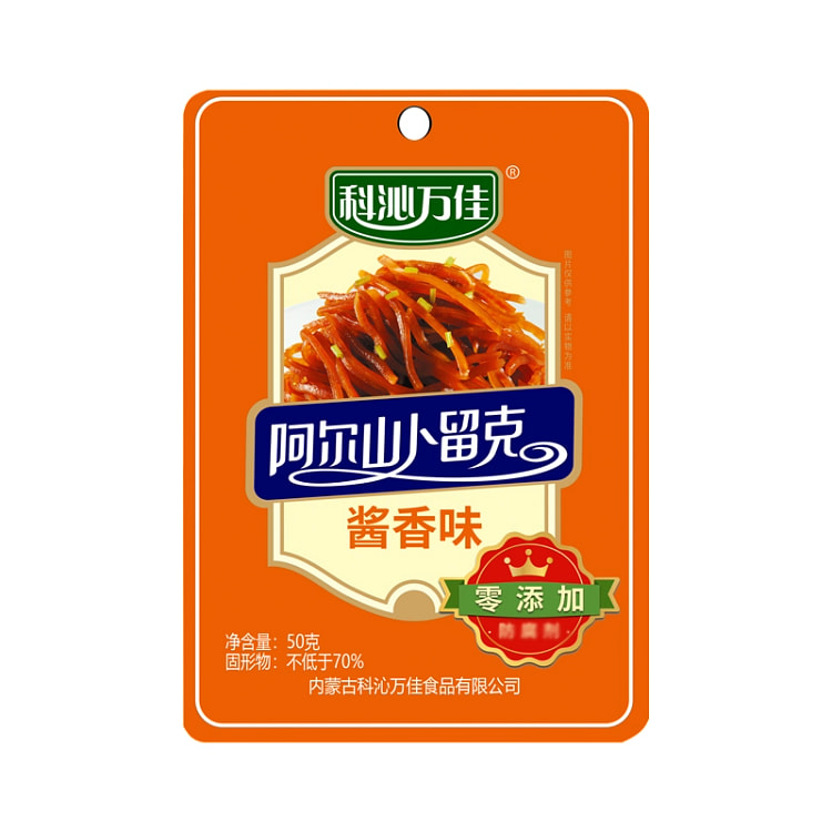 科沁万佳卜留克丝酱香味50g*1袋