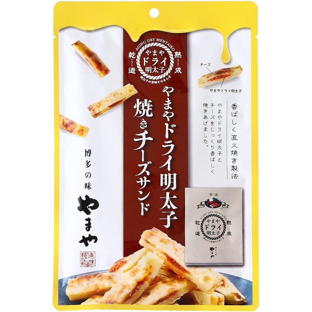 Yamaya Grilled Cheese Mentaiko 40g x 3 Bags 1 each