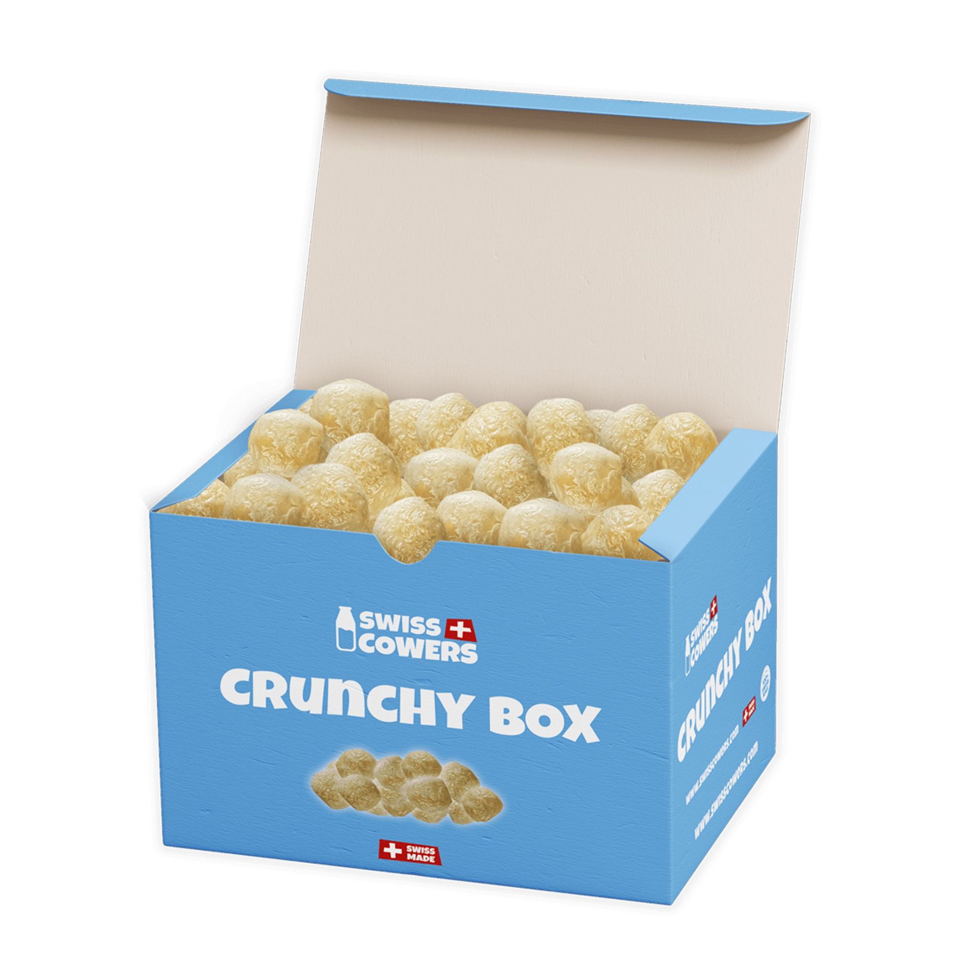 Swisscowers Cheese Crunchy Box for Dogs 350 g