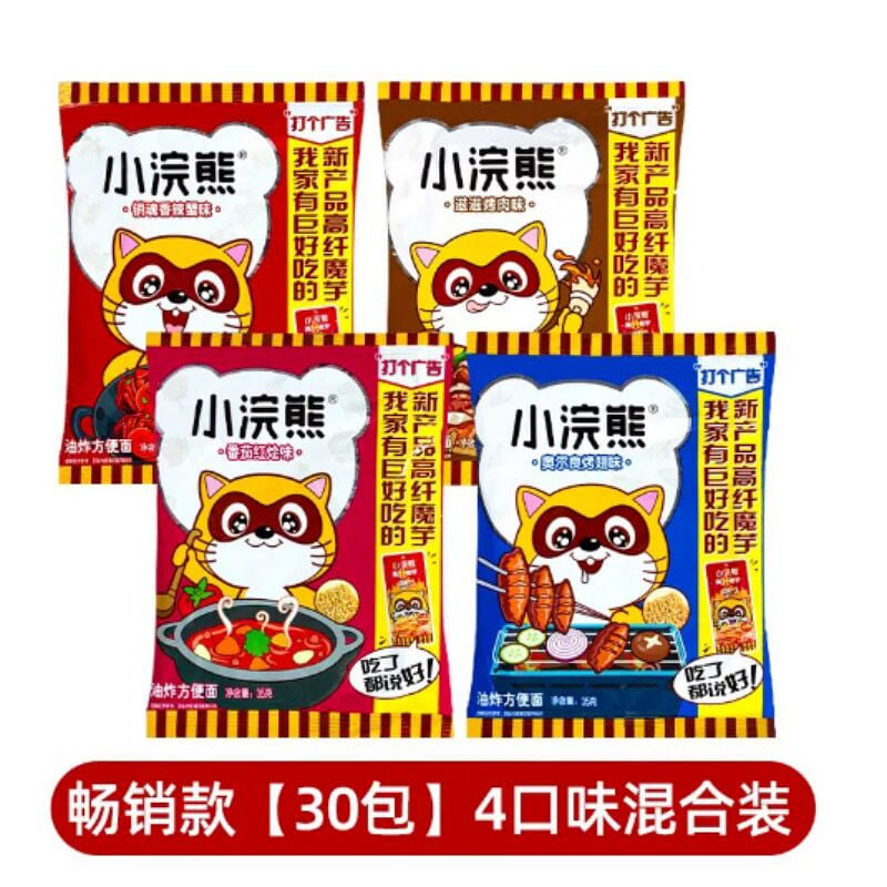 Unified Little Raccoon Crispy Noodles 35g*30 35 g