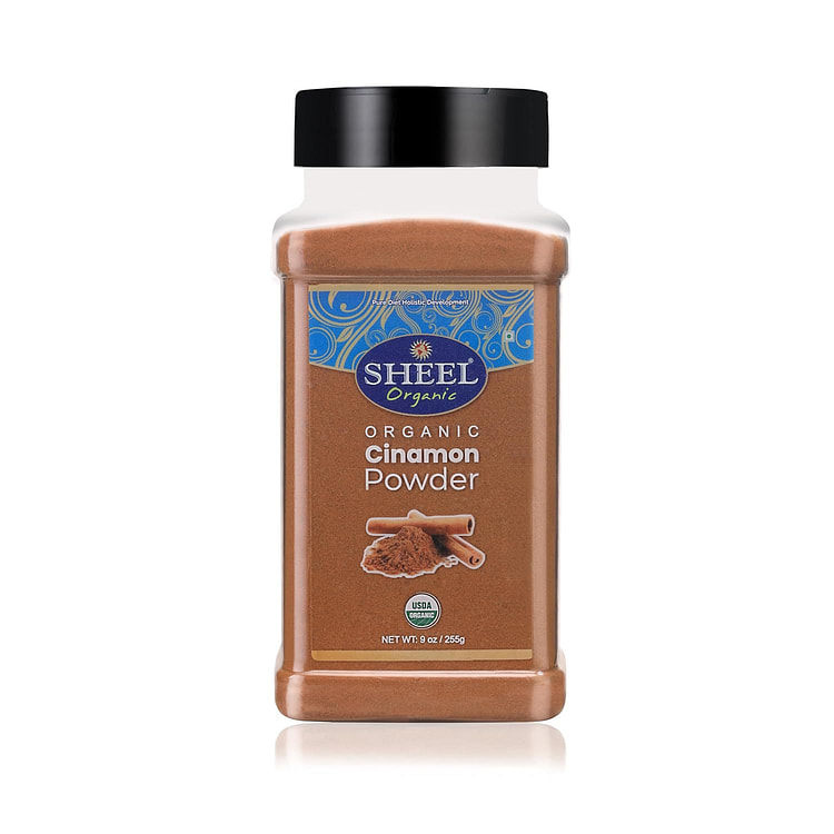 Sheel Organic Cinnamon Powder, USDA - 9 oz / 255g 1 each