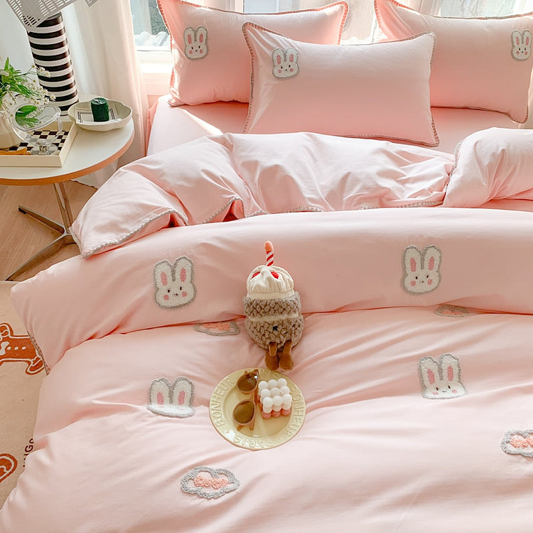 Marzipan Tufted Bedding Set Miffy-Queen 2000 g