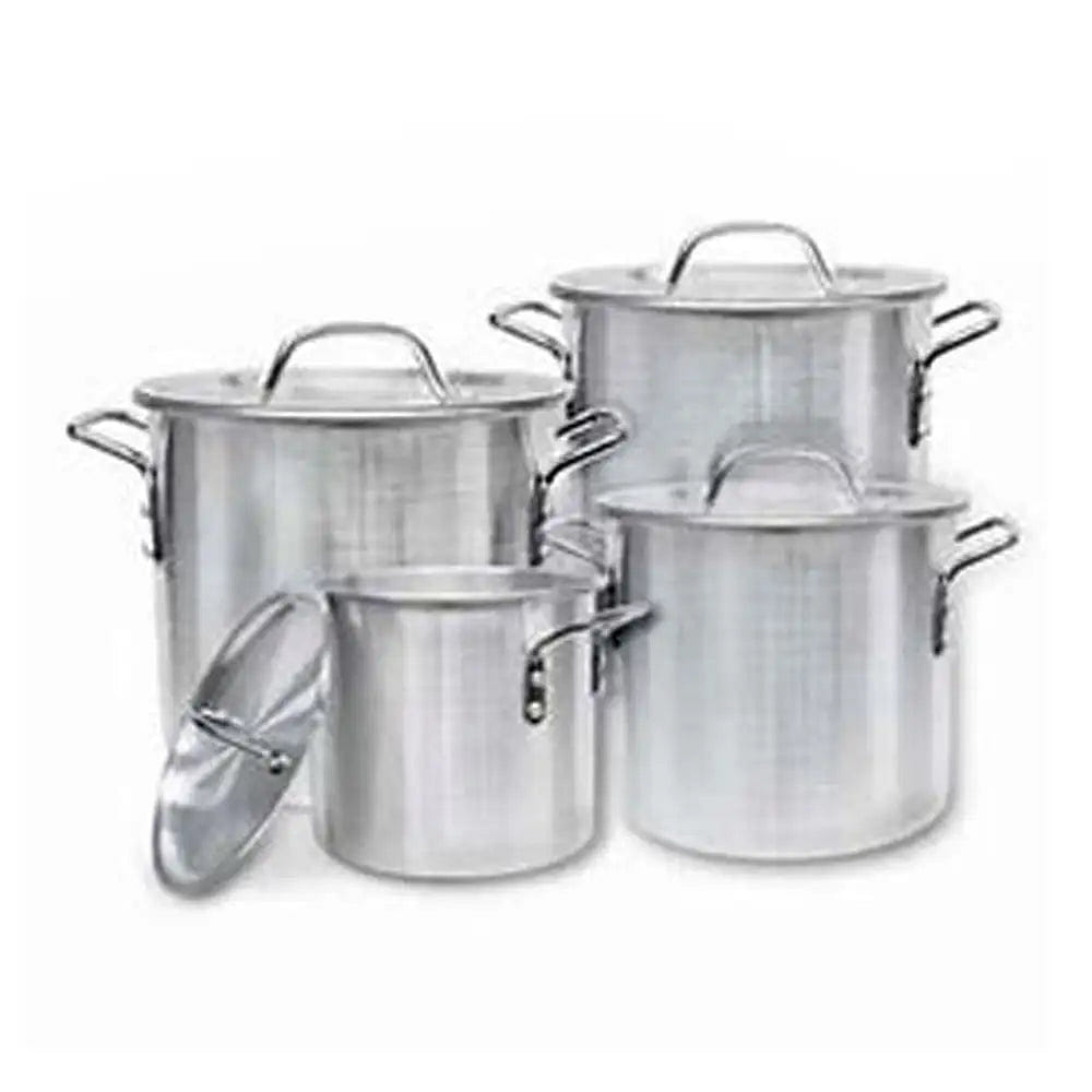 Imusa Aluminum Stock Pot Set (2,3.5,5.5,8 qrt) 4 Pot Set – Case – 1 Units 1 each