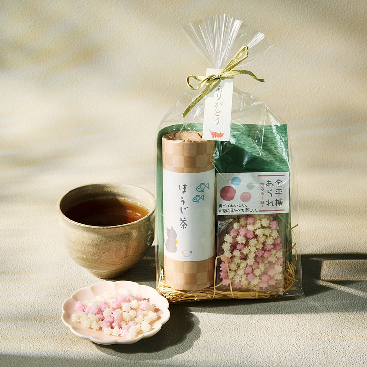 Neko Houjicha 茶具 草莓牛奶