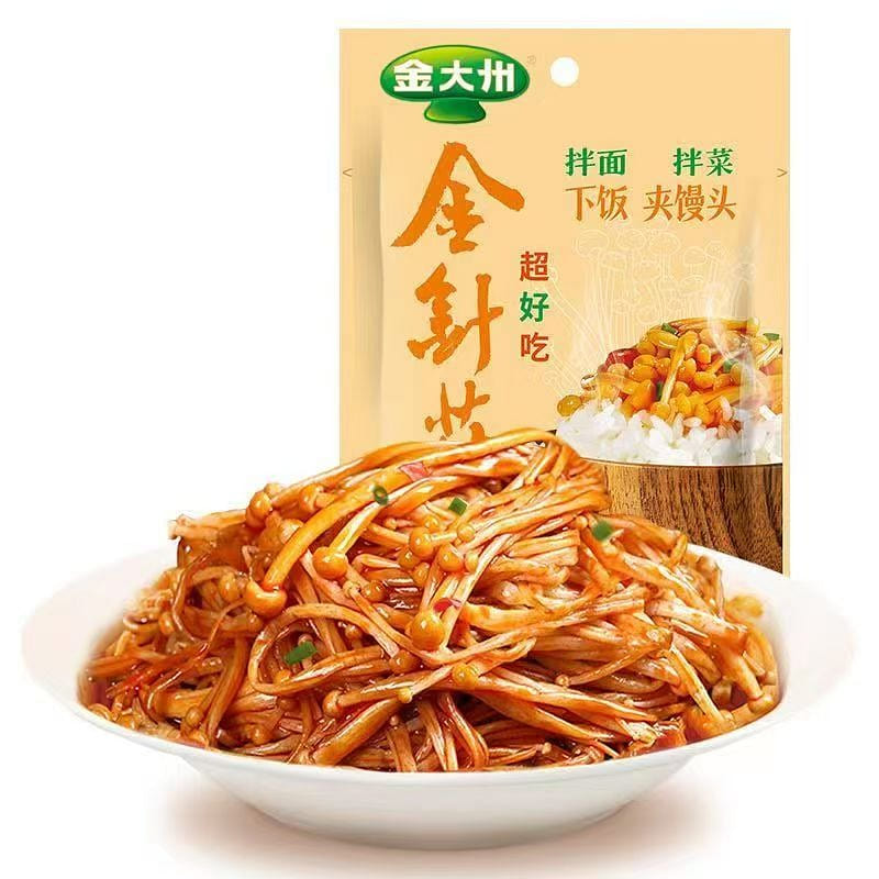 Golden needle mushroom 82g * 1 bag for meals 82 g