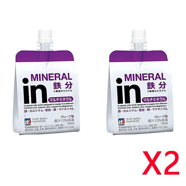 Morinaga Iron Energy Jelly 180g 2pcs 1 each