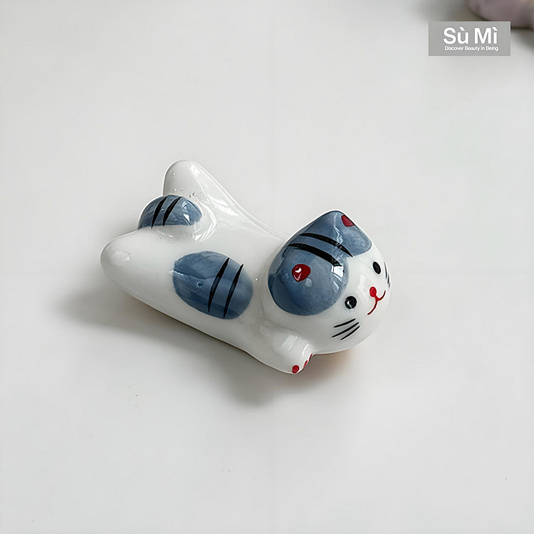 安木良品 陶瓷筷子勺叉托架-004