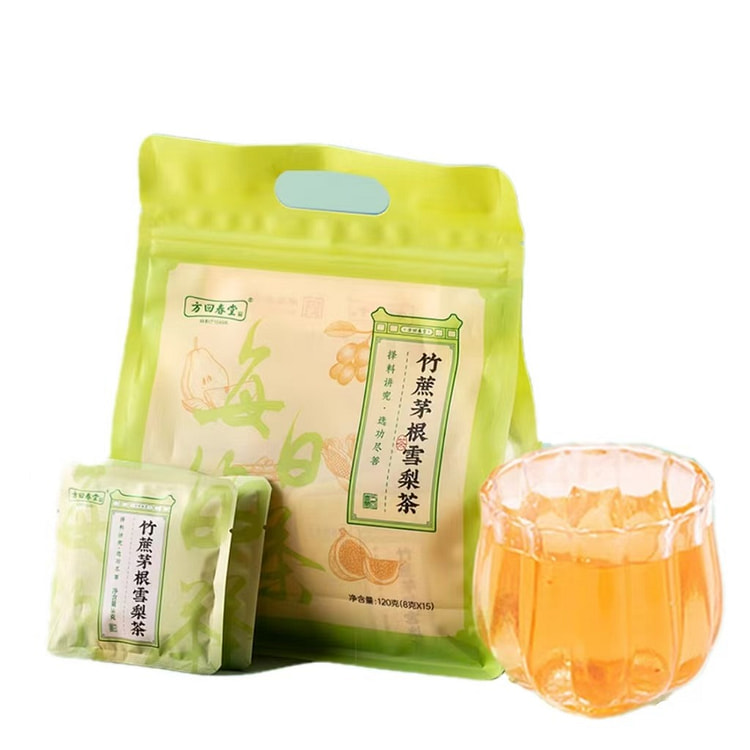 方回春堂 竹蔗茅根马蹄茶 养生茶汤 120g*1袋