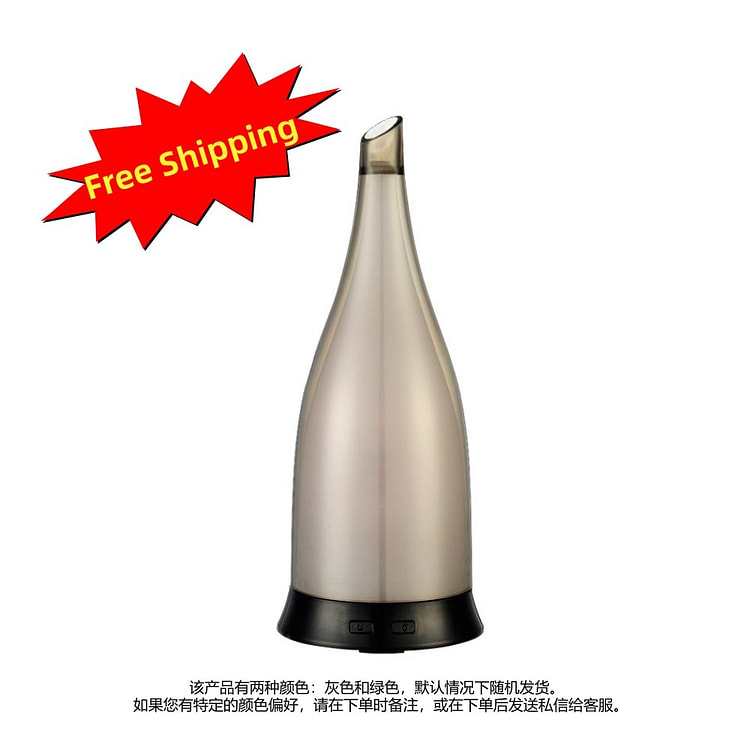 Vase-Style Essential Oil Diffuser with 7-Color LED 1 bottle
