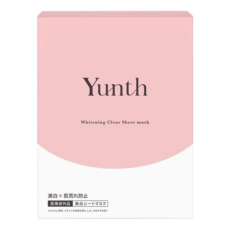 YUNTH Whitening Clear Sheet Mask S 22ml * 6 Sheets 1 box