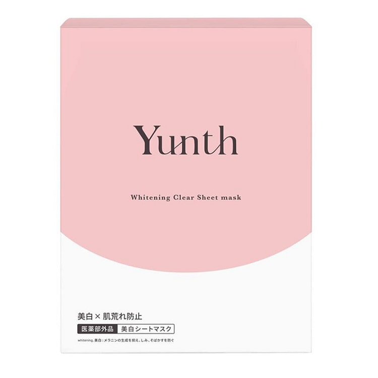 YUNTH Whitening Clear Sheet Mask S 22ml * 6 Sheets 1 box