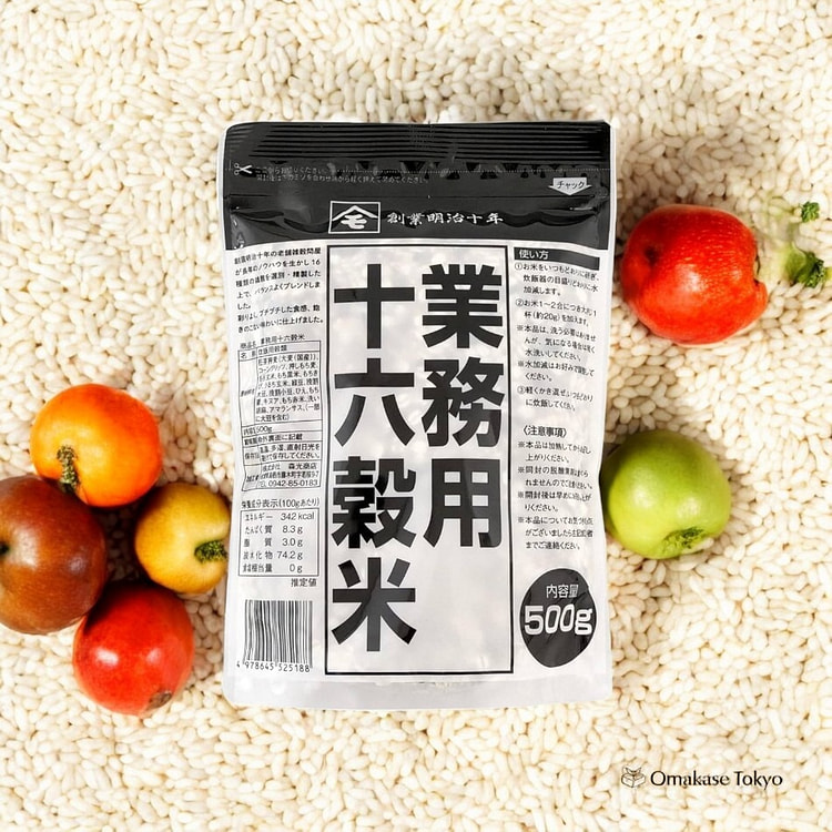 Morikitsu Shoten 16 Grain Rice  500g (50 Pieces)
